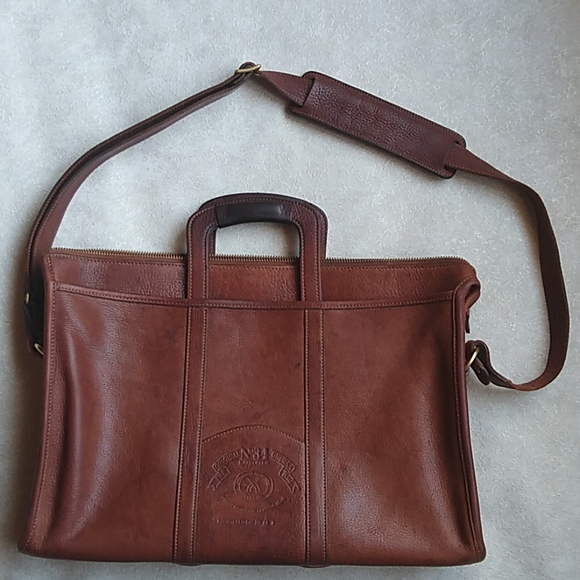 Ghurka Handbags - GHURKA No. 34 "EXPIDITER" Leather Attatche Case
